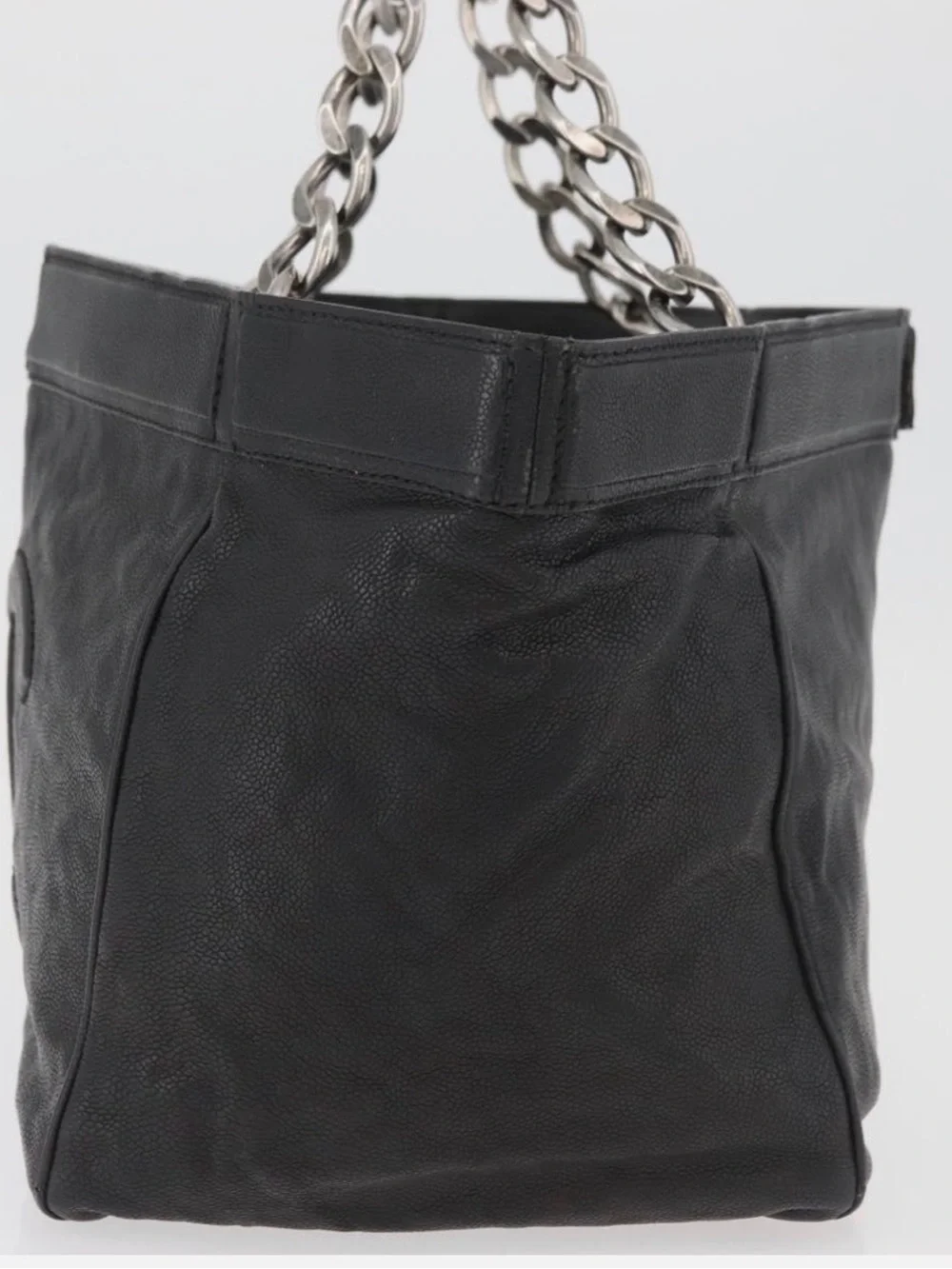 CHANEL chain tote
